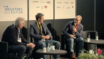 Les 3 intervenants de Conférence ASIMUTE, Djaffar Ould-Abdeslam, Marc Helfter et Matthias Resch, en pleine discussion