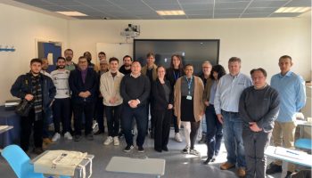 Les participants de l'atelier Opal-RT dans la salle de conférence